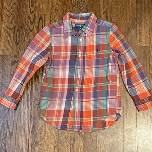 Ralph Lauren Boys plaid button-down.